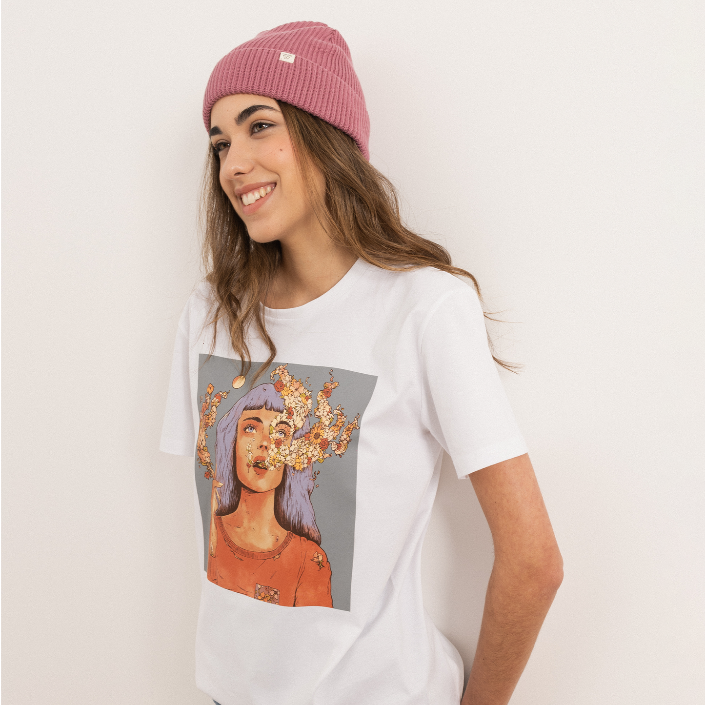 Beanie Hibiscus Rose