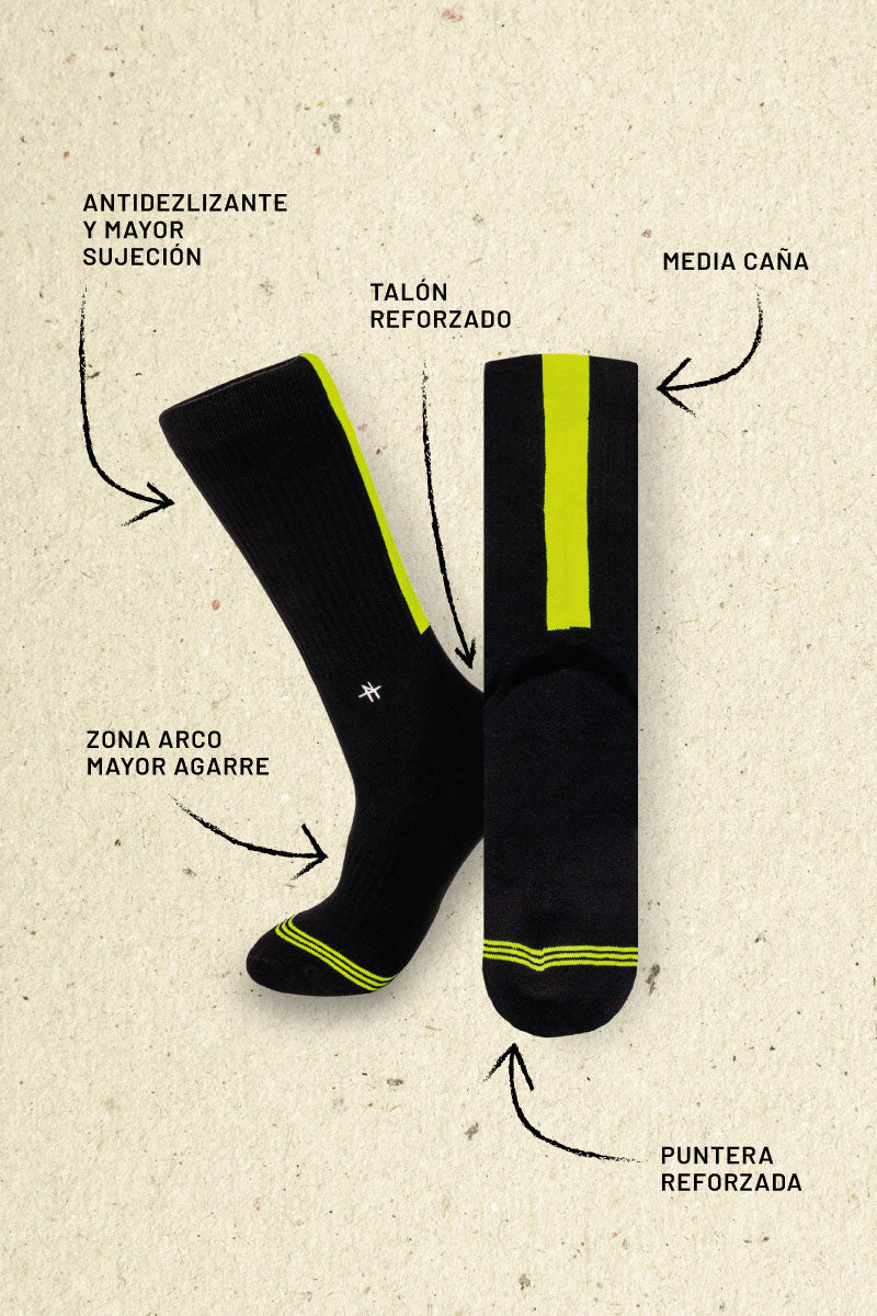 Socks Fluor Amarillo