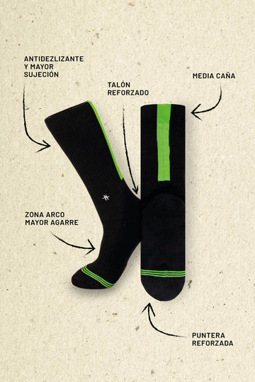 Socks Fluor Verde