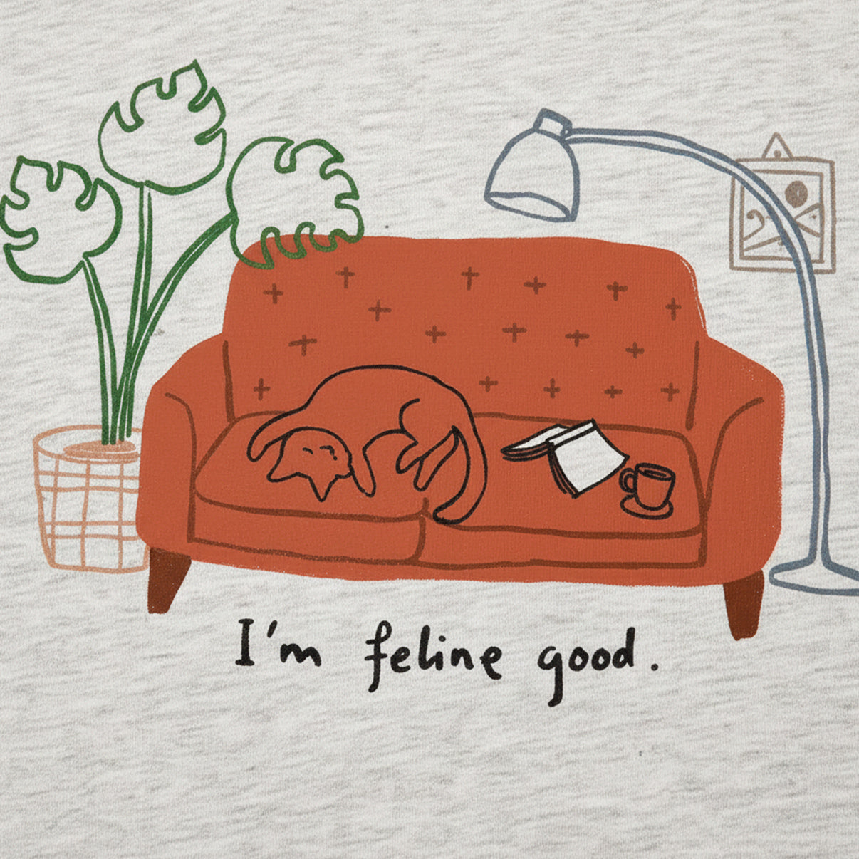 Im Feline Good Cropped Tee