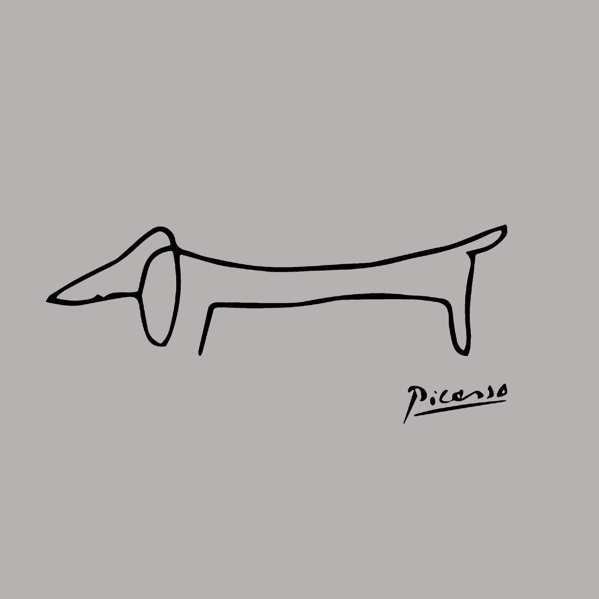 Picasso Dog Sweatshirt