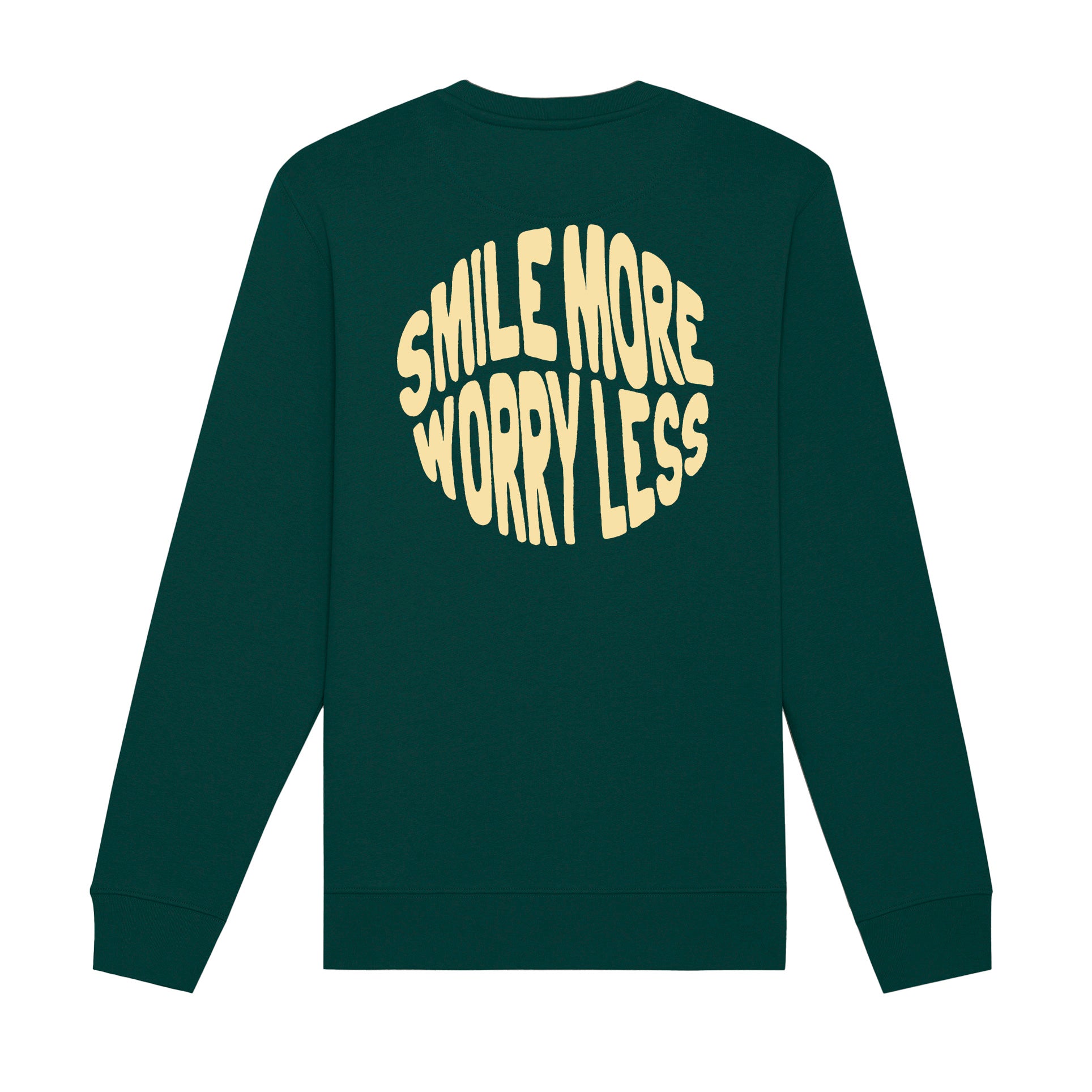 Smile More Worry Less Sweatshirt Wituka
