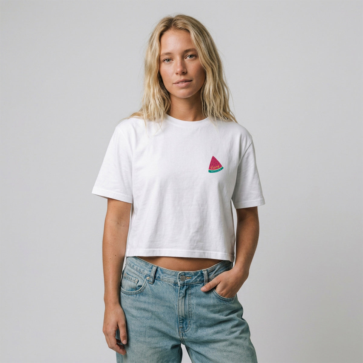 Fruits Cropped Tee