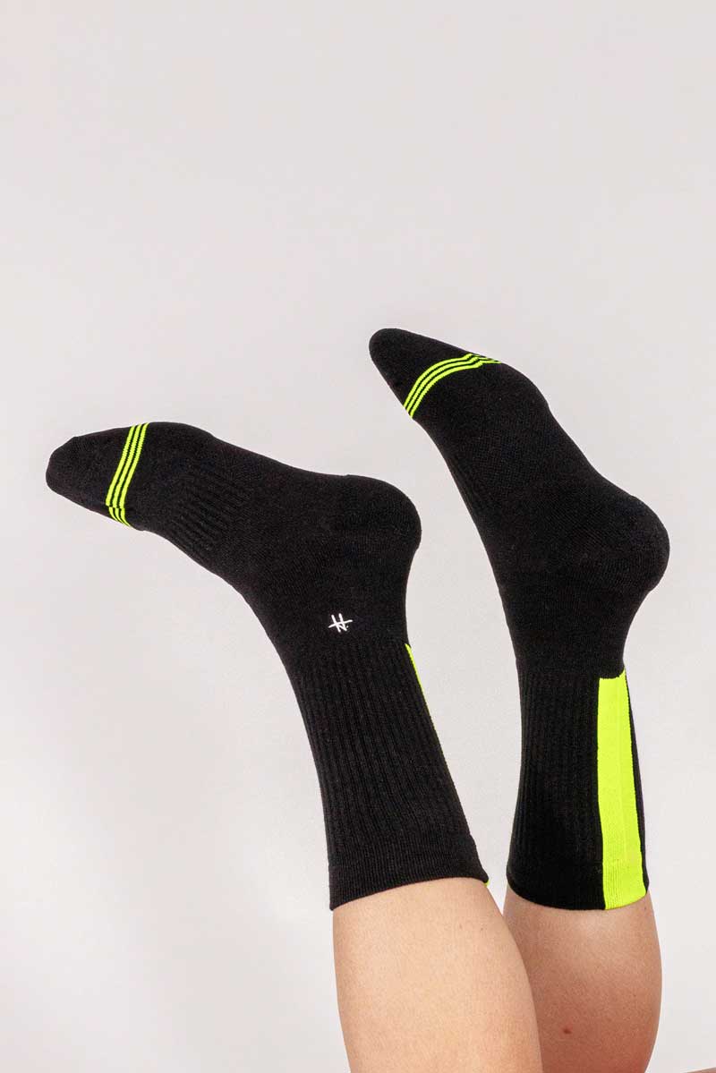 Socks Fluor Amarillo