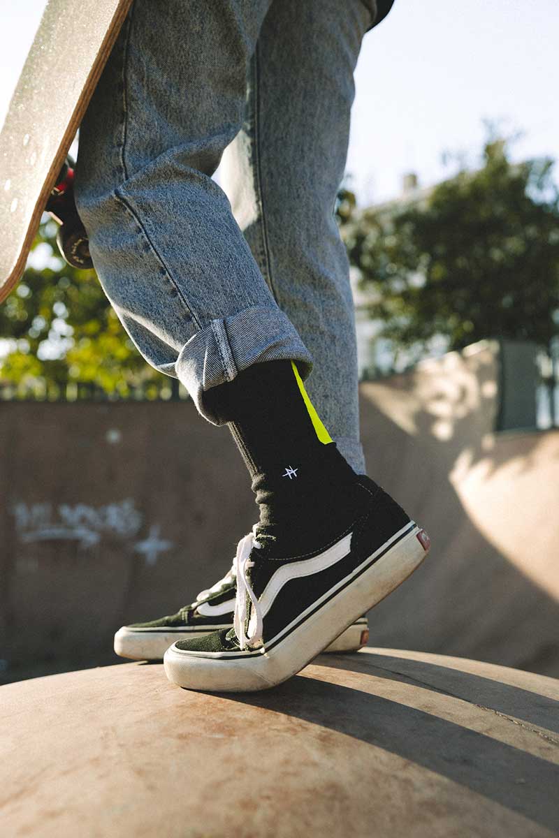 Socks Fluor Amarillo