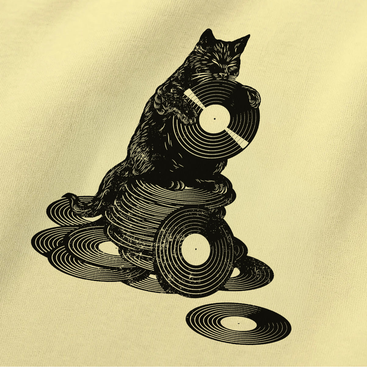Vinyl Cat Retro Kids