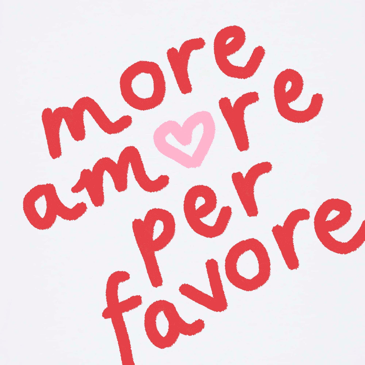 More Amore Per Favore Cropped Tee