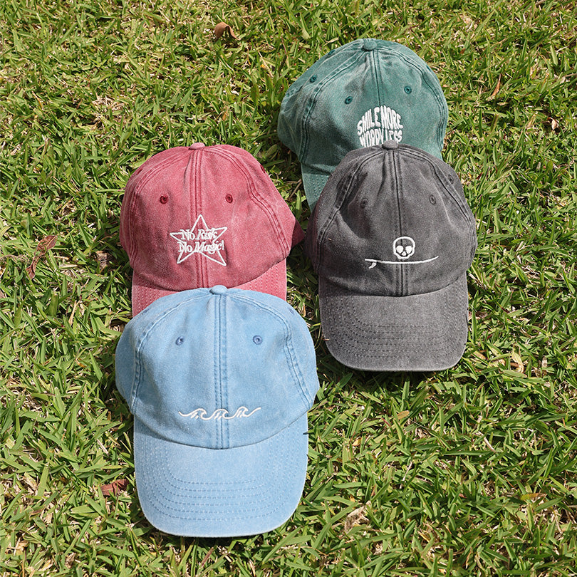 Skull & Surfboard Cap