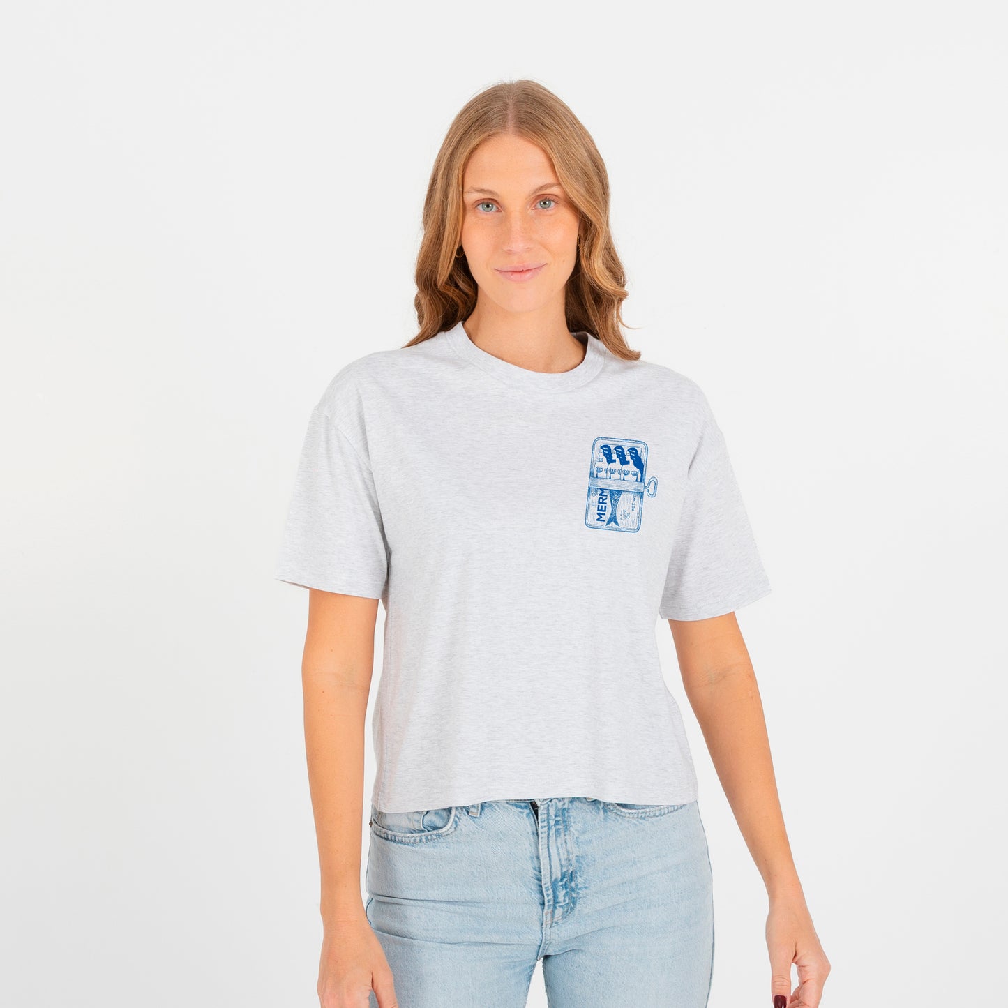 Mermaids Cropped Tee