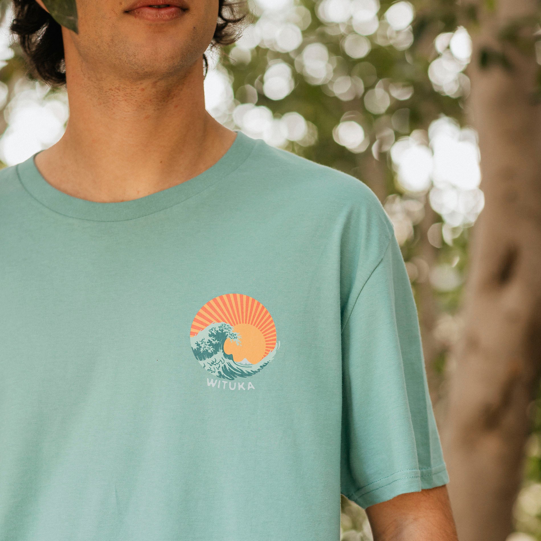 Teal Monstera
