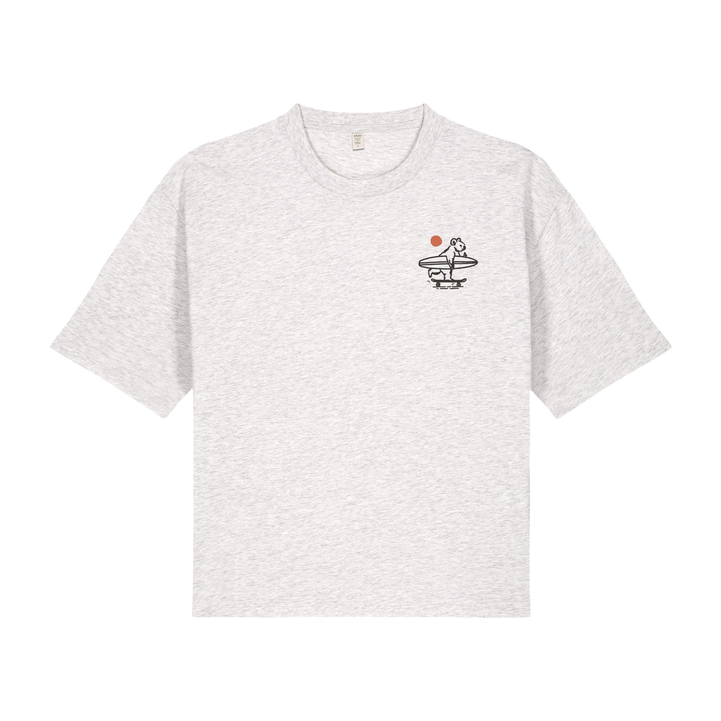 Rolling through the week Cropped Tee