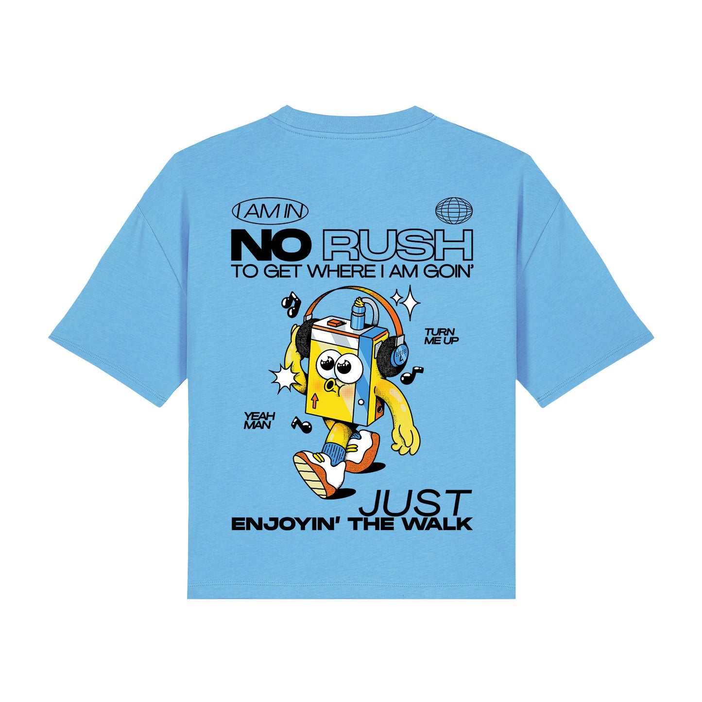 No Rush Cropped Tee