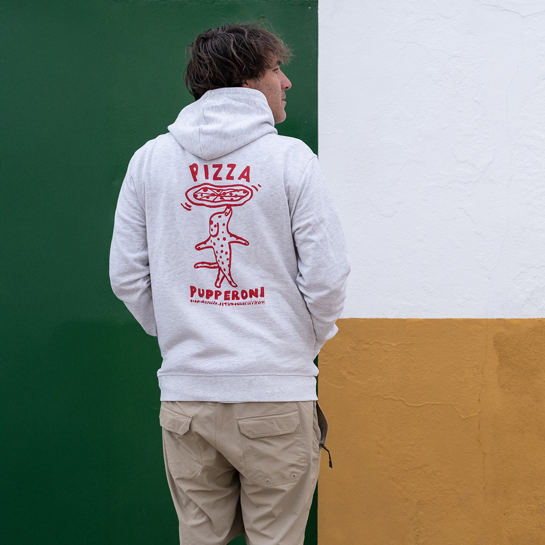 Cream Heather Grey