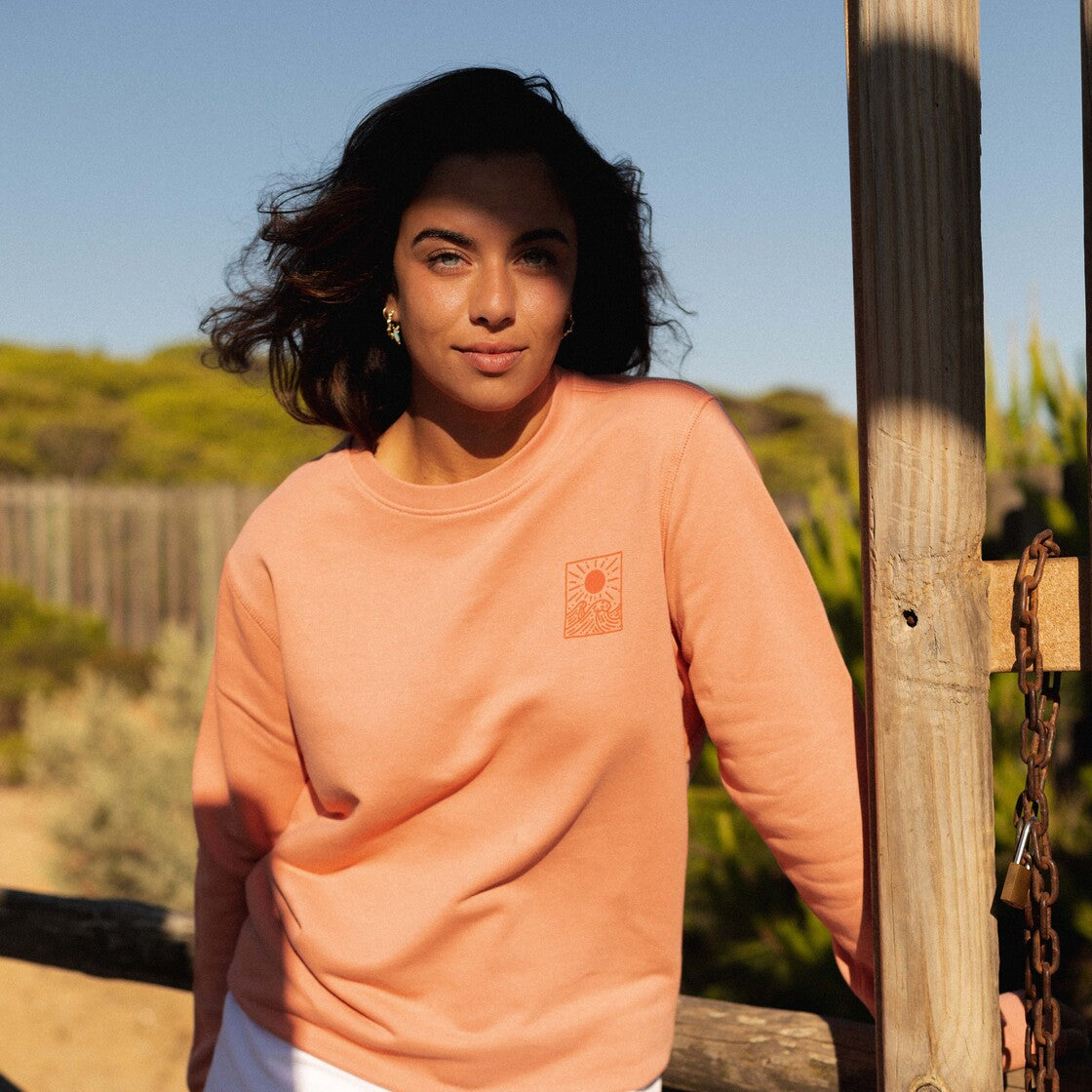 Wave And Sun Sweatshirt