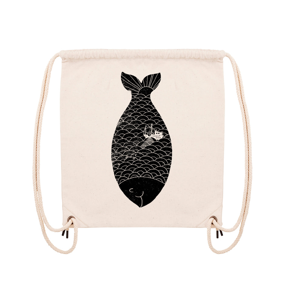 Fishing in a Fish - Gym Bag - Wituka
