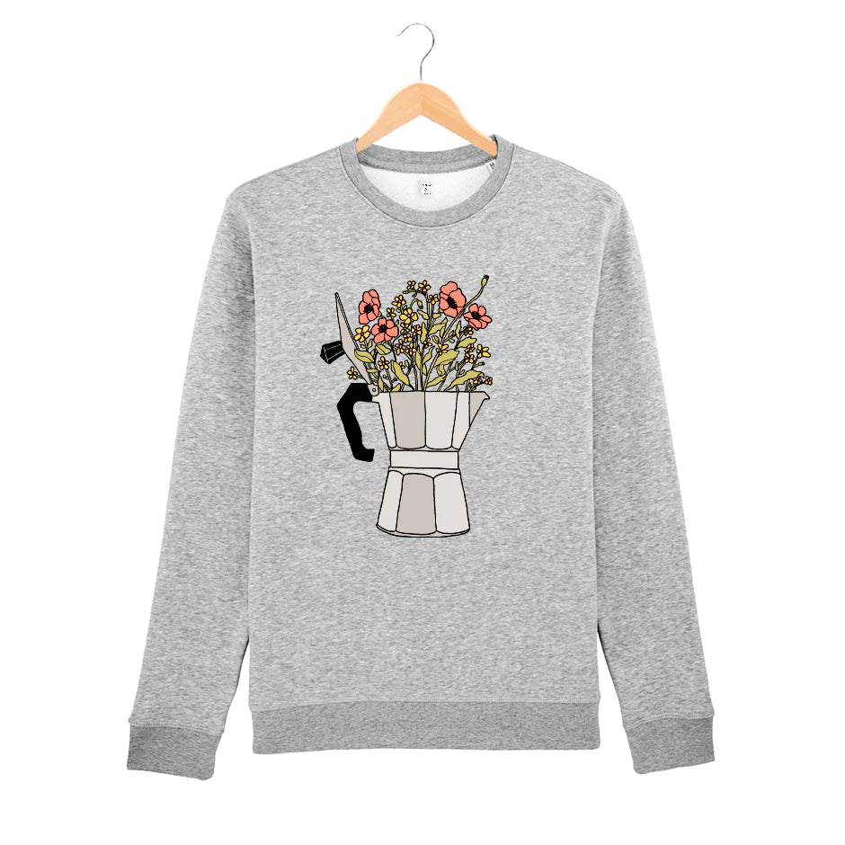 Moka Flowers Kids Sweatshirt