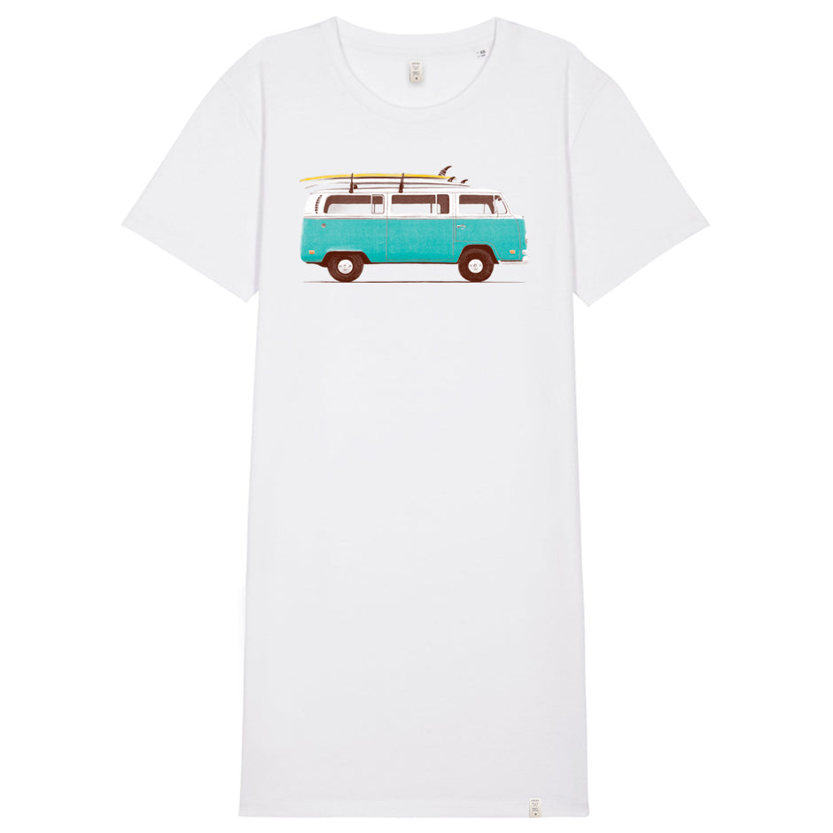 Blue Van Dress