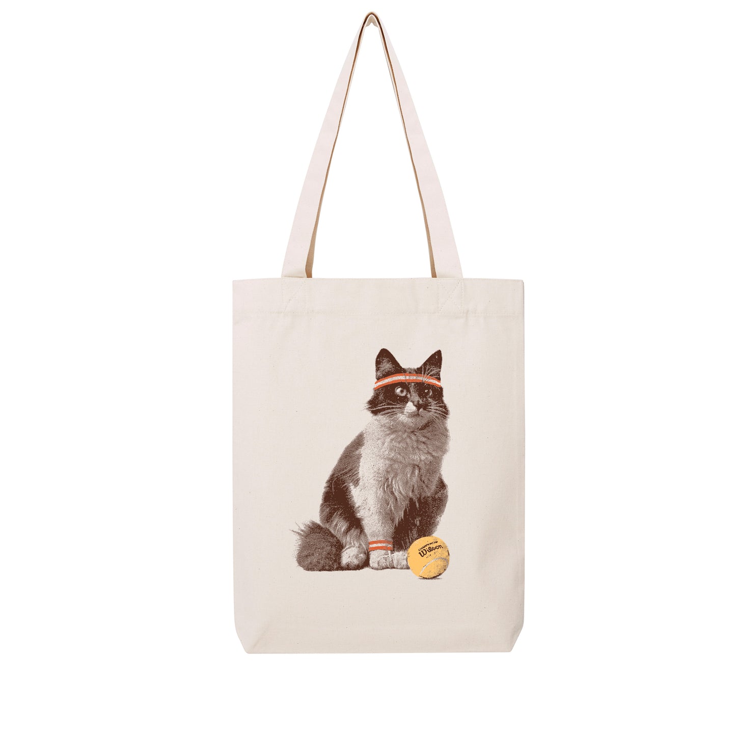 Cat Tennis - Tote Bag