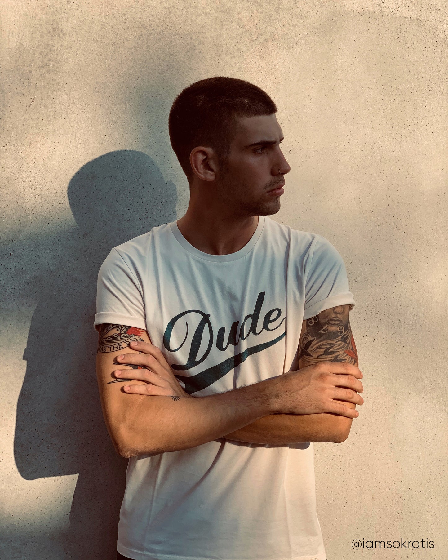 camiseta algodón orgánico - Dude