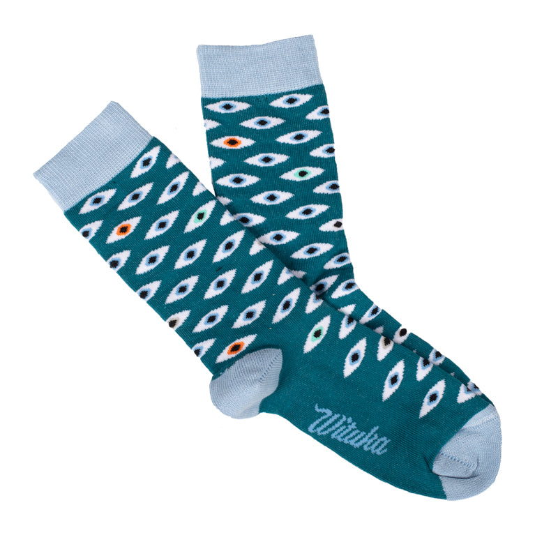 Socks Blue Thousand Eyes