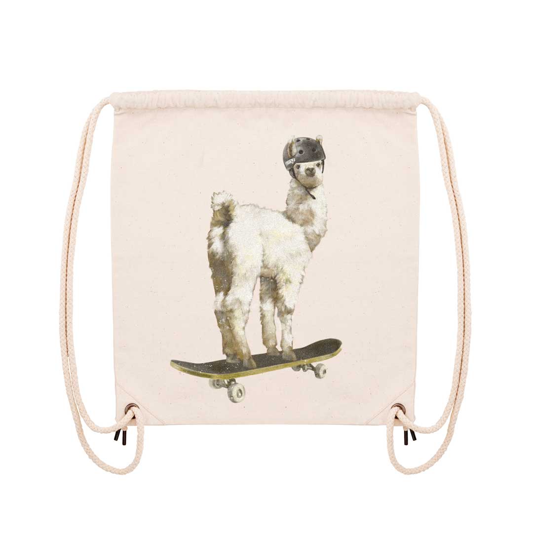 Skater Llama - Gym Bag