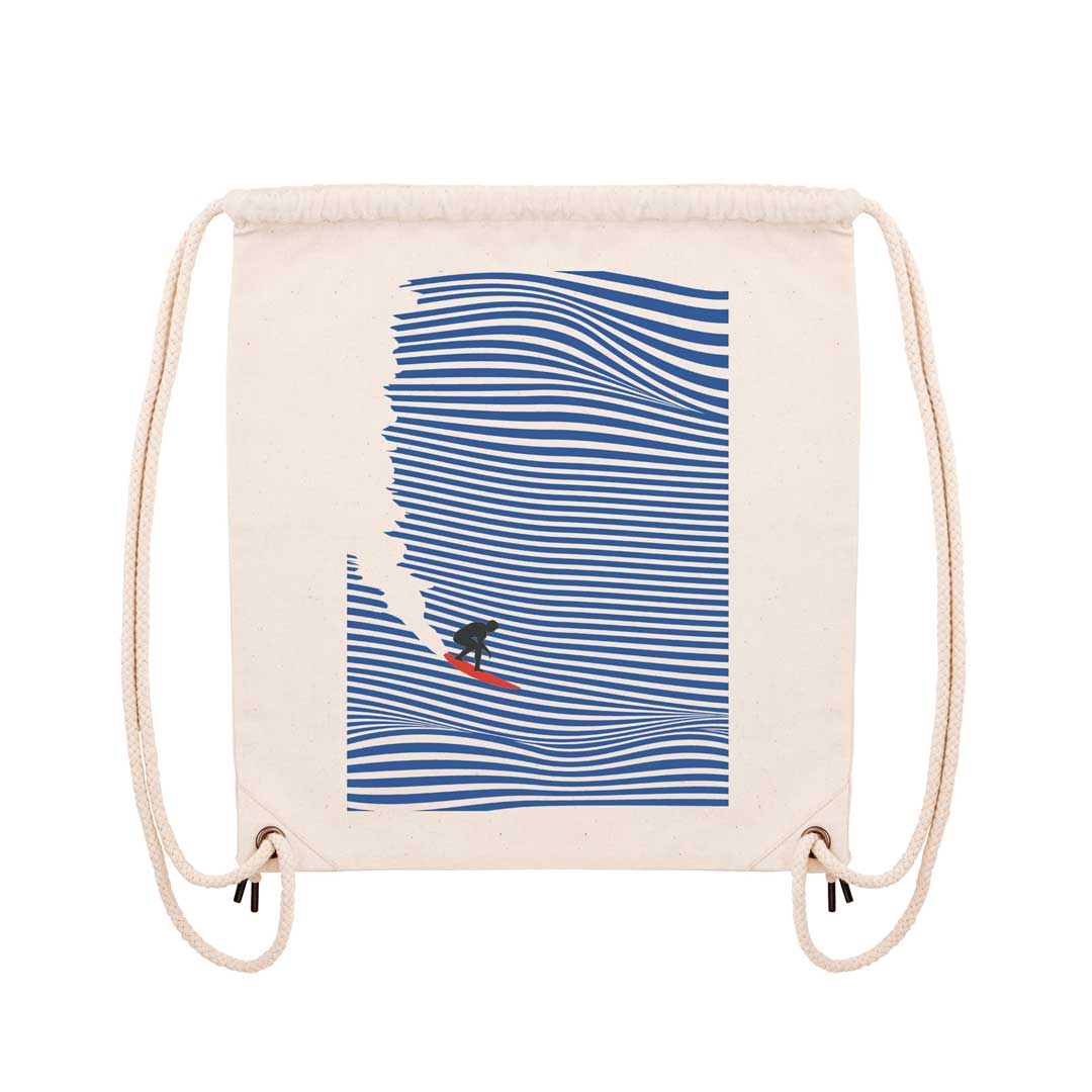 Surfing Jaws - Gym Bag