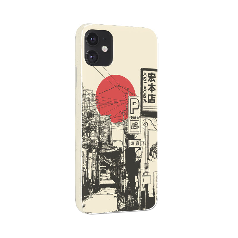 Tokyo Street Sunrise Mobile Case