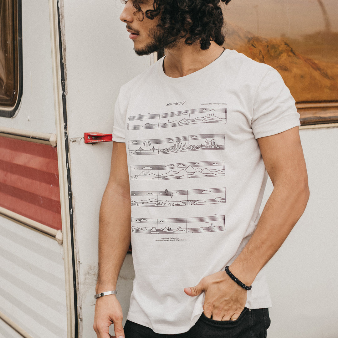 camiseta algodón orgánico - Soundscape