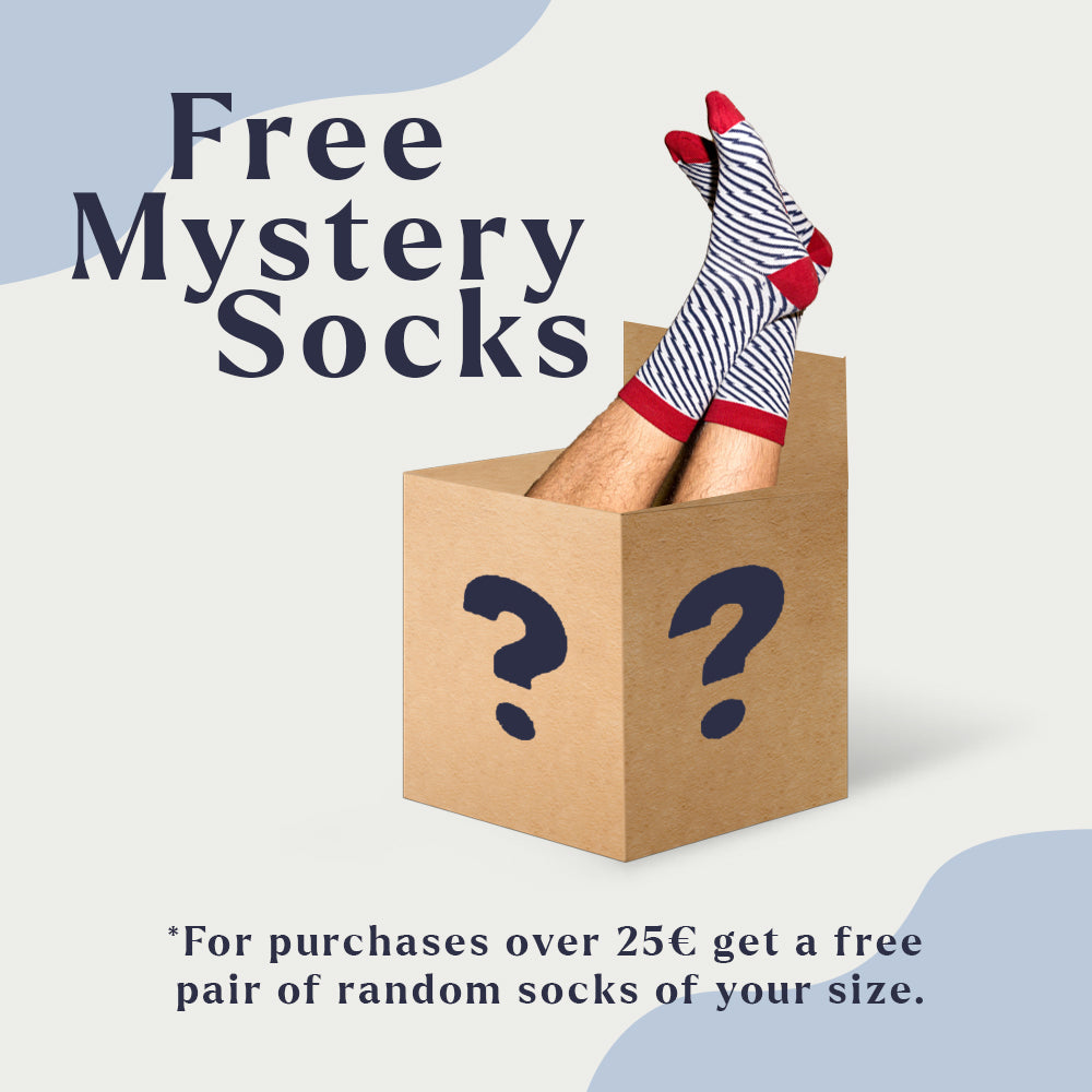 GET A PAIR OF SOCKS FOR FREE!