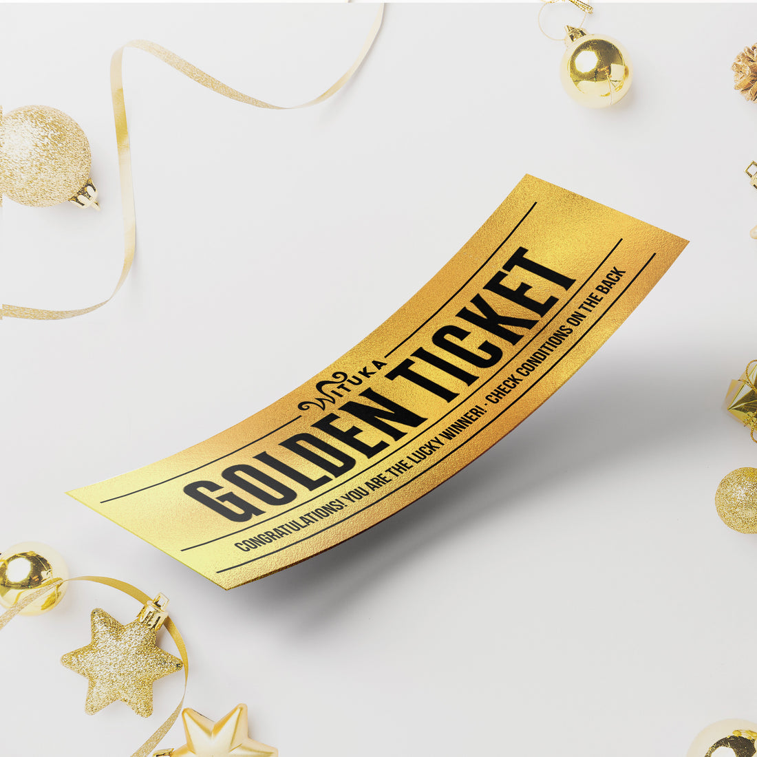 Golden tickets, nuestro regalo de Navidad 🎅🏻
