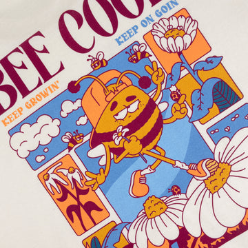 Bee Cool Cropped Tee