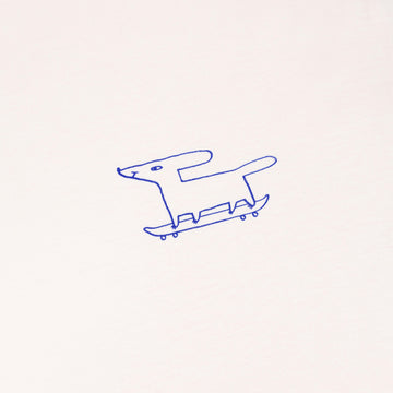 Skater Dog Cropped Tee