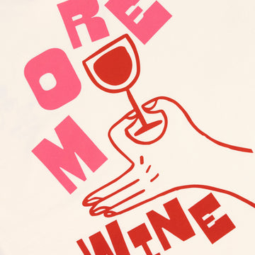 More wine