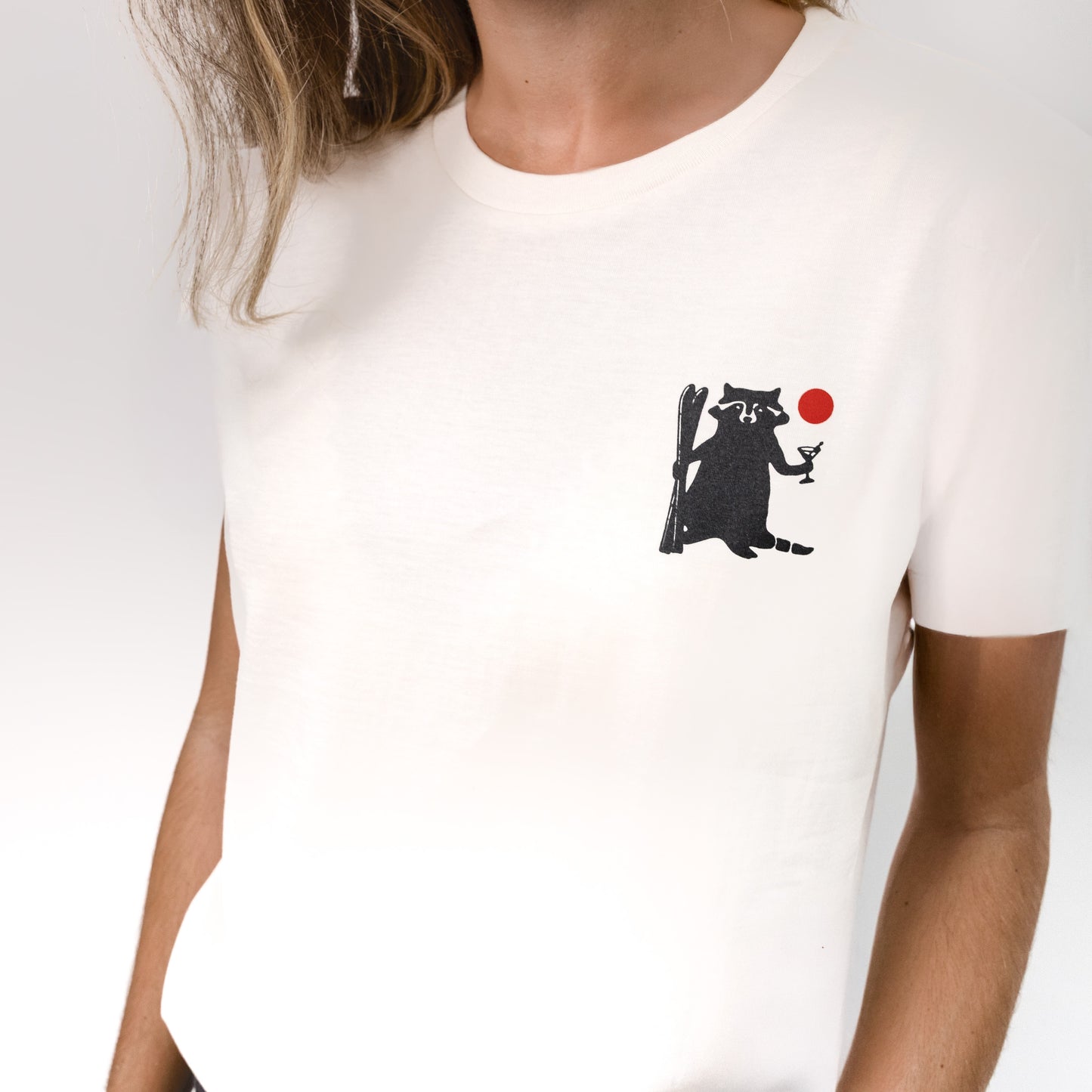 Skiing Raccoon