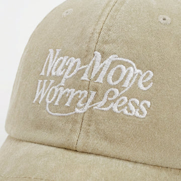 Nap More Worry Less Cap