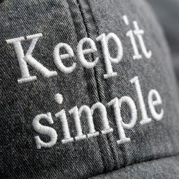 Keep It Simple Cap