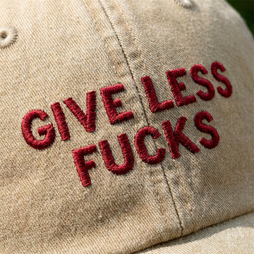 Give Less Fuck Cap
