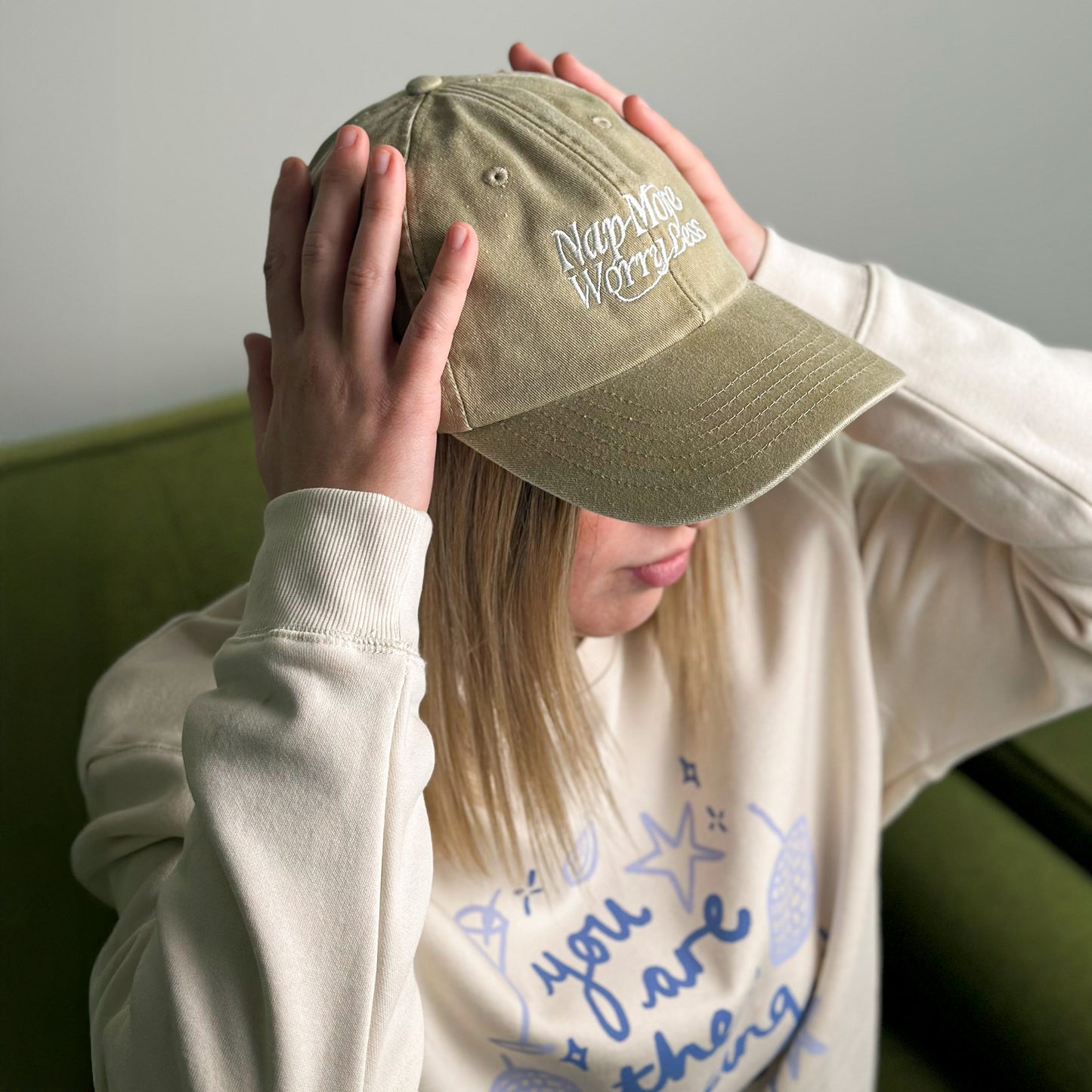 Nap More Worry Less Cap