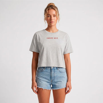 Amore Mio Cropped Tee