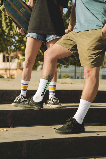 Socks Damero Verde