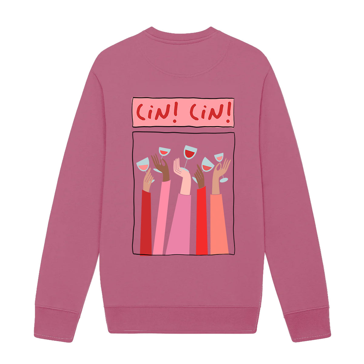 Cin Cin Wine Sweatshirt