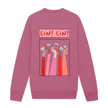 Cin Cin Wine Sweatshirt