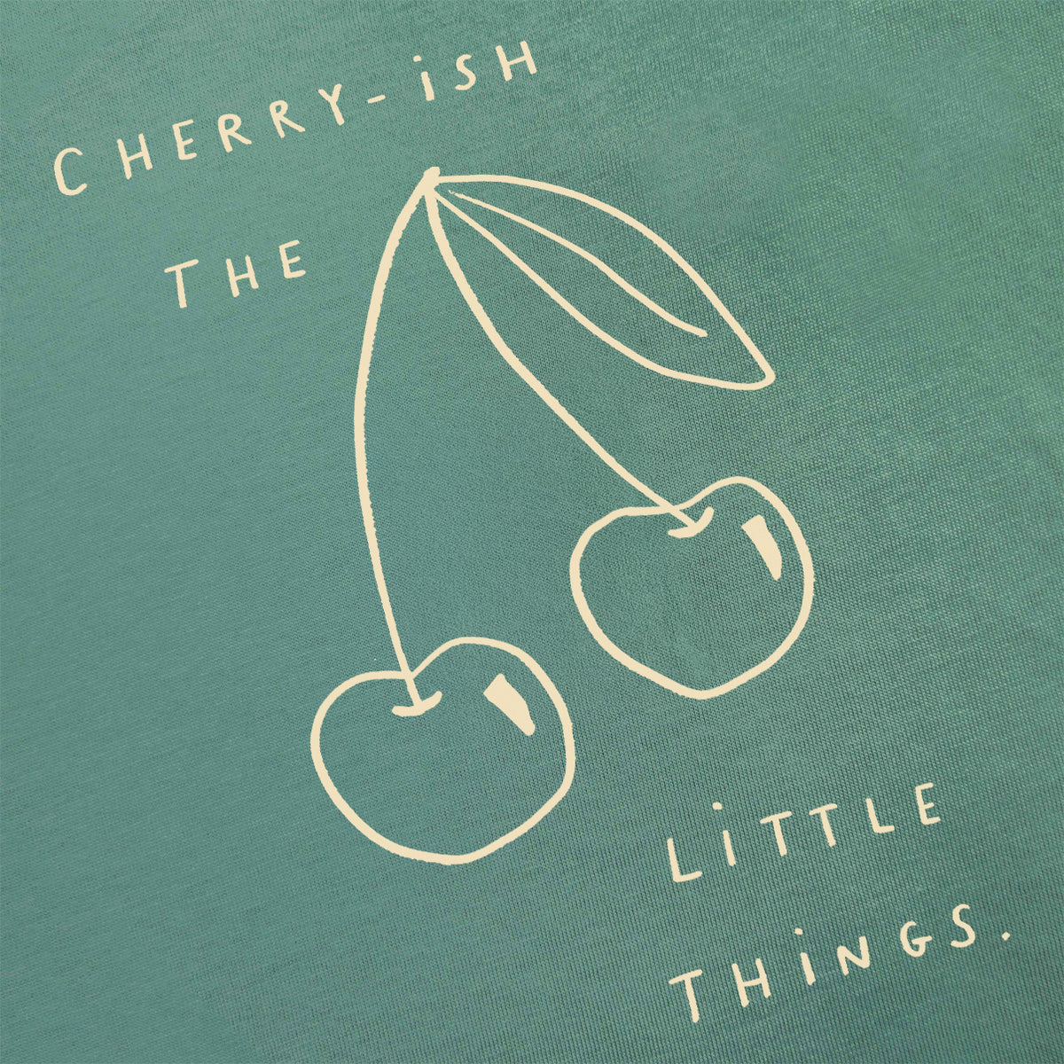 Cherryish The Little Things Cropped Tee