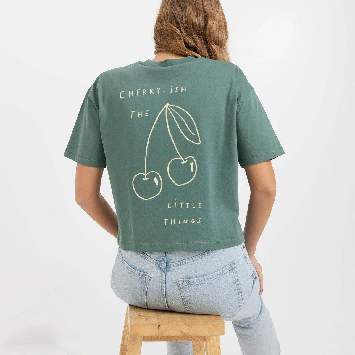 Cherryish The Little Things Cropped Tee