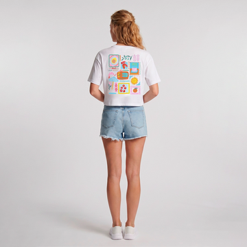 Summer Vibes Cropped Tee