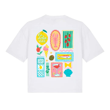 Dolce Vita Cropped Tee