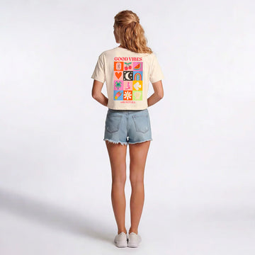 Fun Times Cropped Tee