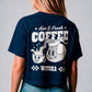 Hot And Fresh Coffee Cropped Tee