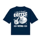 Hot And Fresh Coffee Cropped Tee