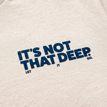 Is Not That Deep Cropped Tee